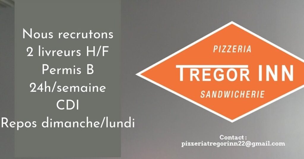 Poste Formation en Interne Livraison de Pizzas 1 1317404637064100 - Accueil - Lannion - Perros Guirec